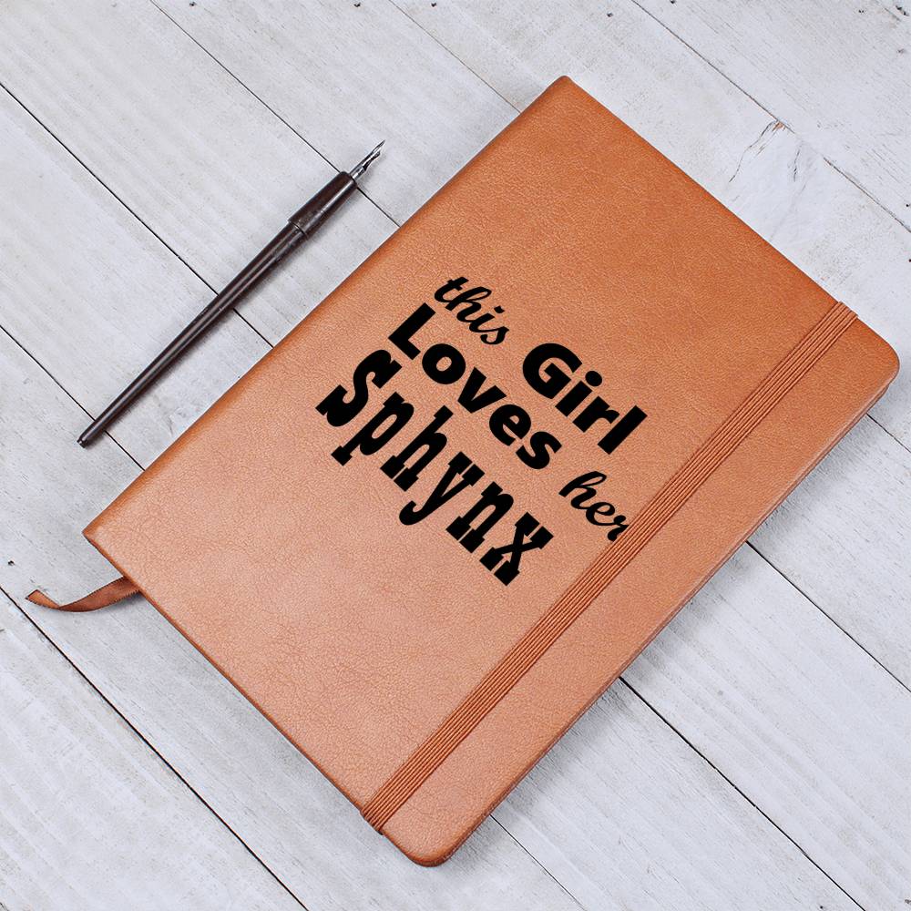 Sphynx - Vegan Leather Journal