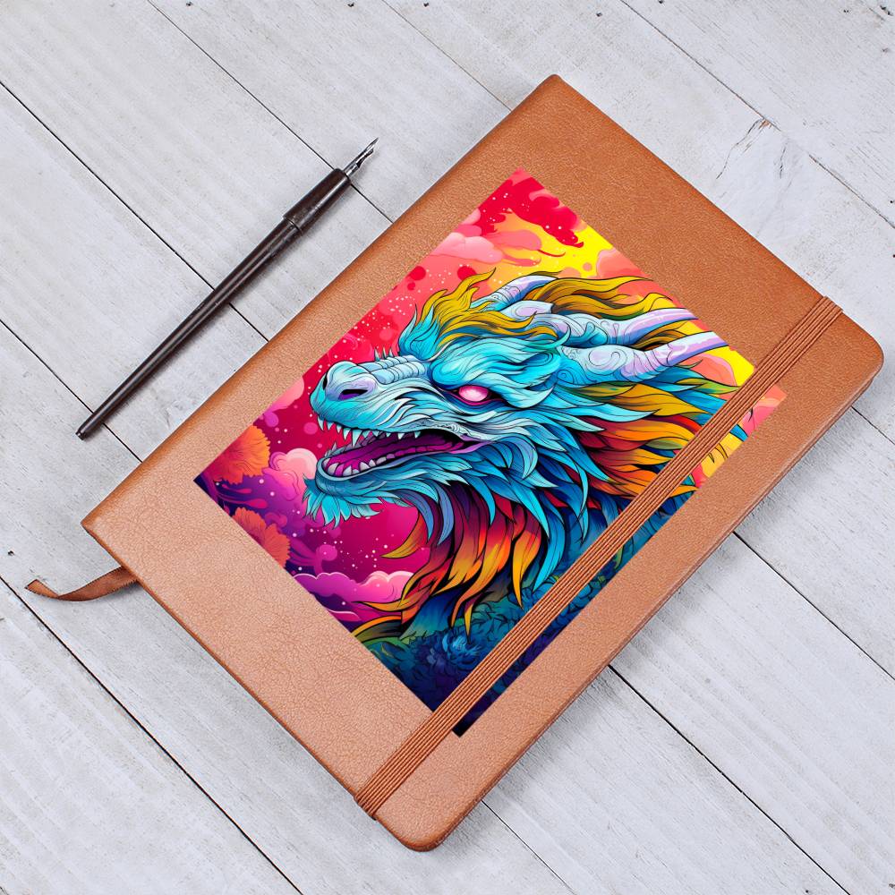 Majestic Dragon 028 - Vegan Leather Journal