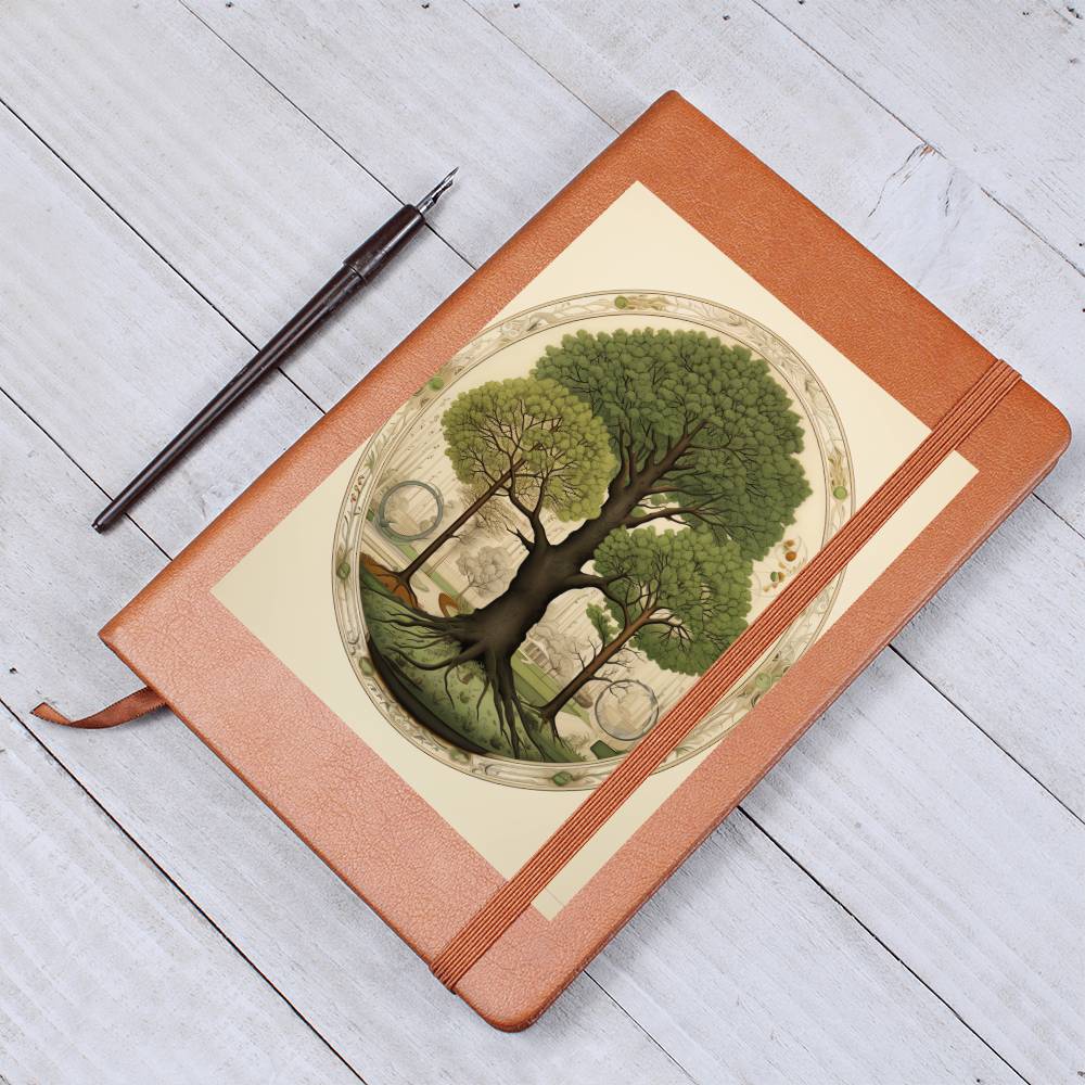 Minimalist BOHO Art 143 - Vegan Leather Journal