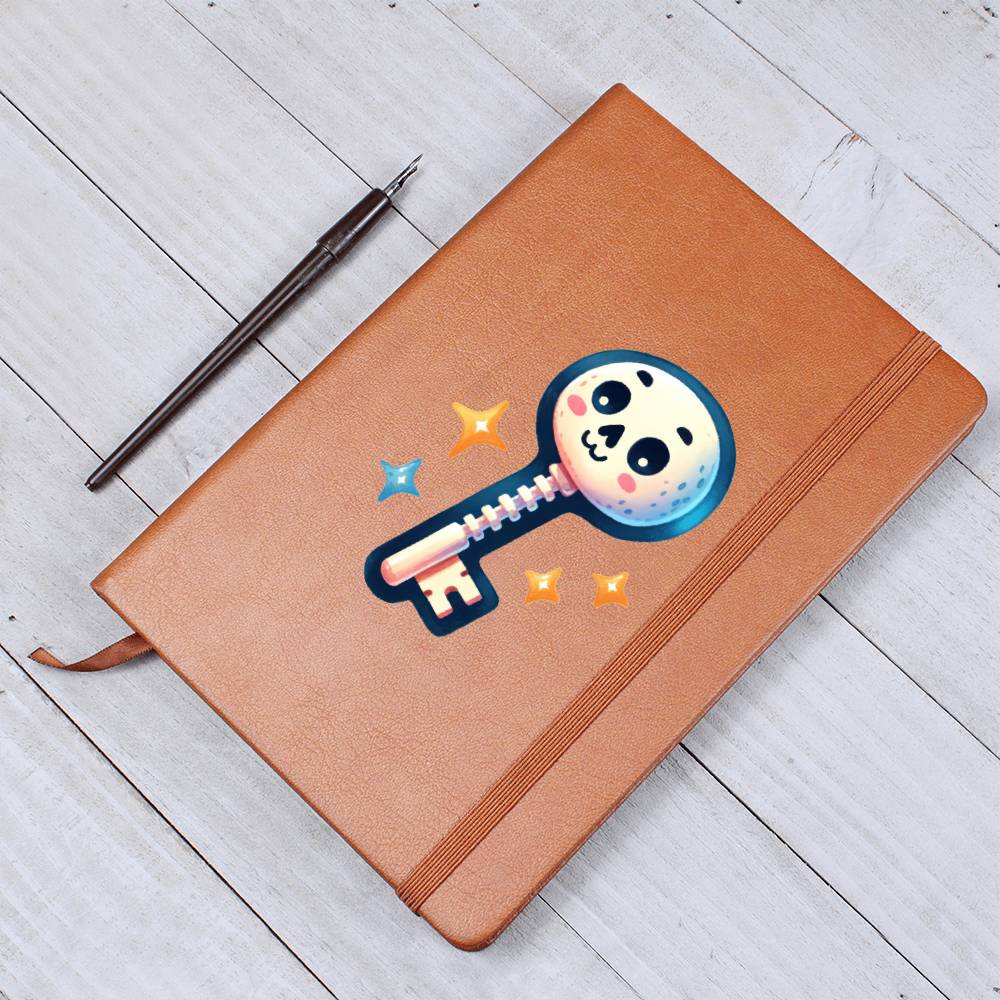 Cute Halloween Sticker 056 - Vegan Leather Journal