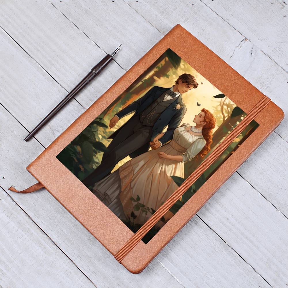 Valentine's Day Art 256 - Vegan Leather Journal