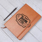Vintage Halloween Signs 13 - Vegan Leather Journal