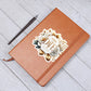Luxury Wedding Decor Sticker 017 - Vegan Leather Journal