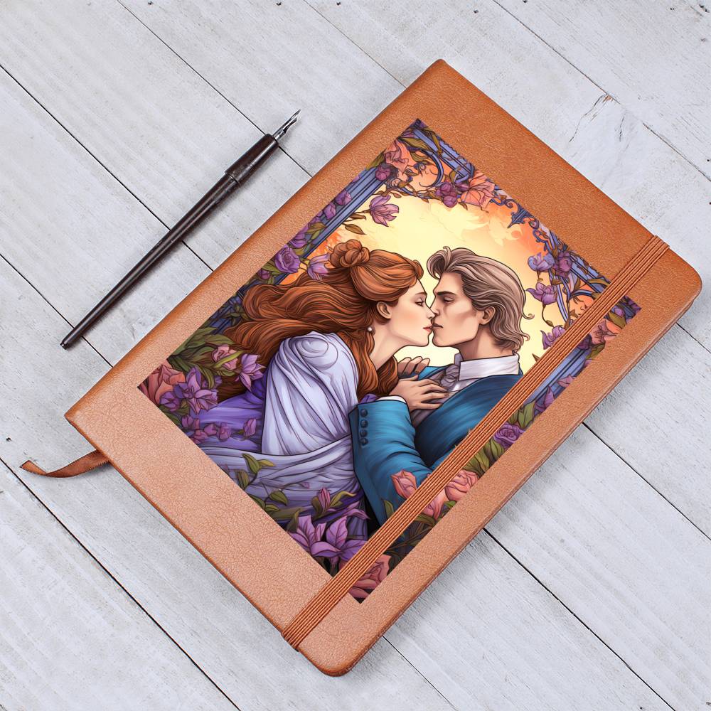Valentine's Day Art 393 - Vegan Leather Journal
