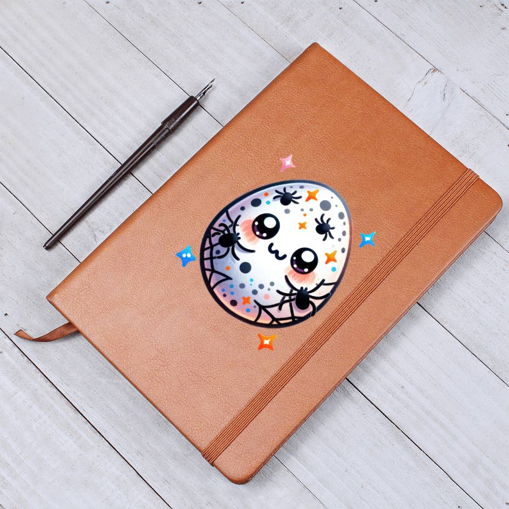 Cute Halloween Sticker 047 - Vegan Leather Journal