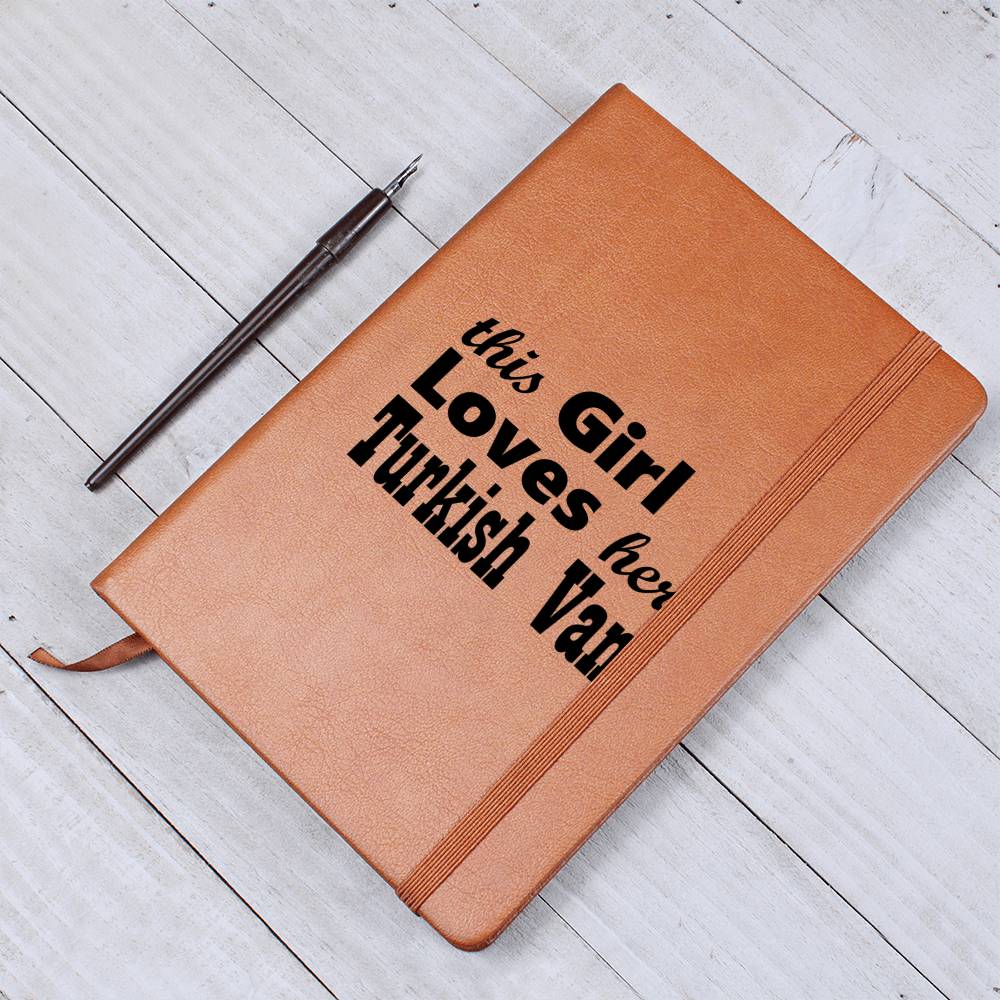 Turkish Van - Vegan Leather Journal
