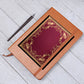Ornate Gold Cover 085 - Vegan Leather Journal