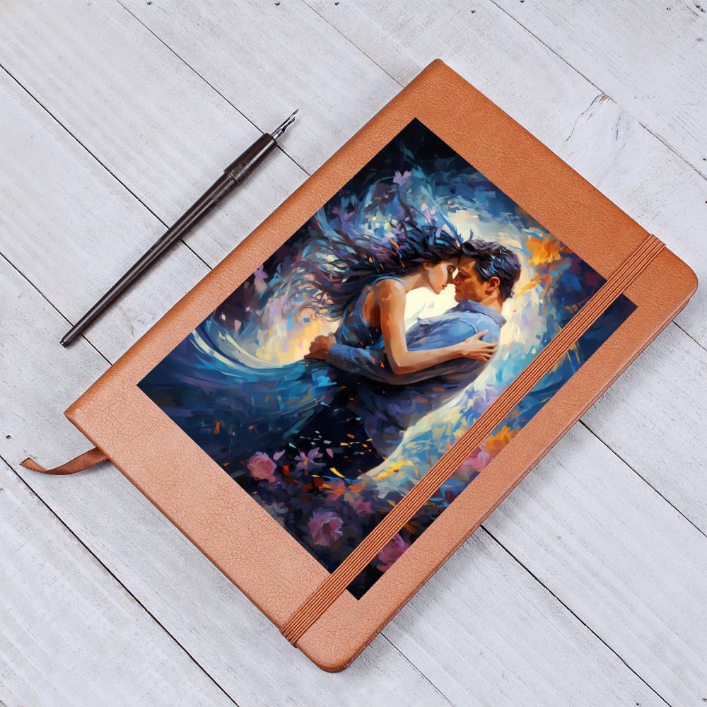 Valentine's Day Art 068 - Vegan Leather Journal