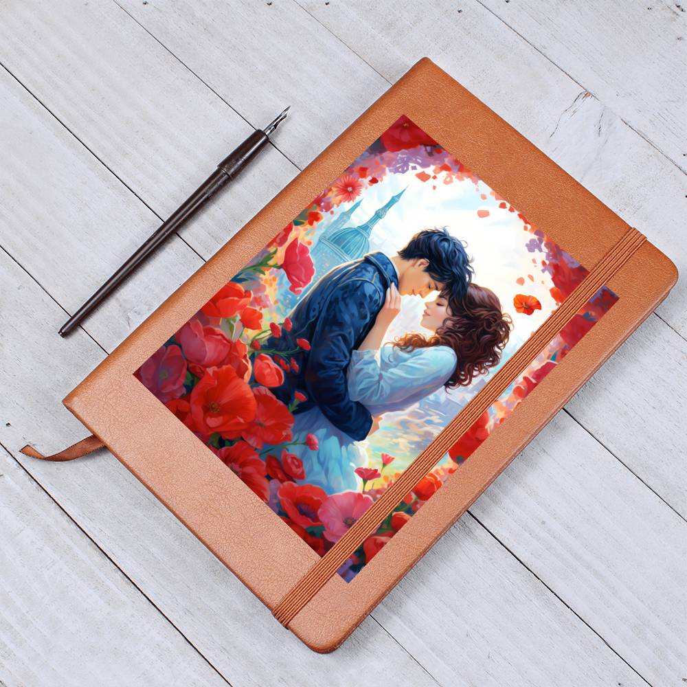 Valentine's Day Art 237 - Vegan Leather Journal