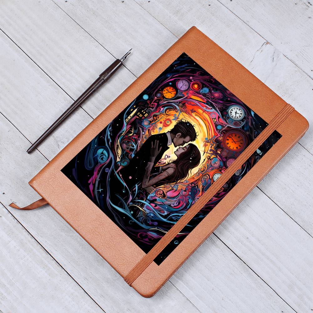Valentine's Day Art 356 - Vegan Leather Journal