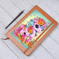 Cute Unicorn 059 - Vegan Leather Journal
