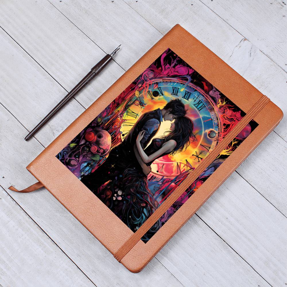 Valentine's Day Art 001 - Vegan Leather Journal