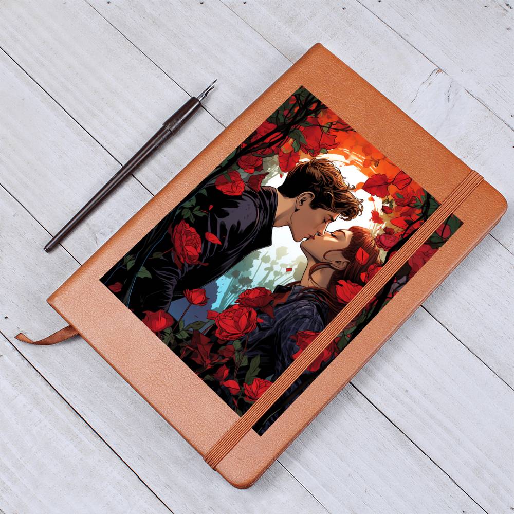 Valentine's Day Art 420 - Vegan Leather Journal