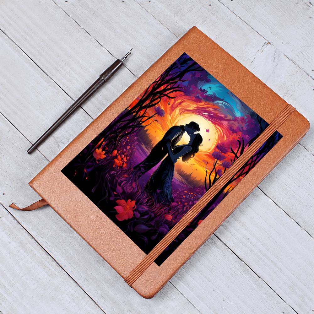Valentine's Day Art 278 - Vegan Leather Journal
