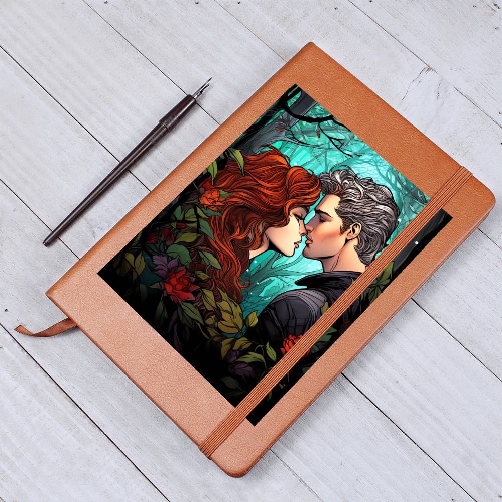 Valentine's Day Art 430 - Vegan Leather Journal