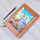 Cute Unicorn 072 - Vegan Leather Journal