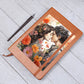 Valentine's Day Art 096 - Vegan Leather Journal