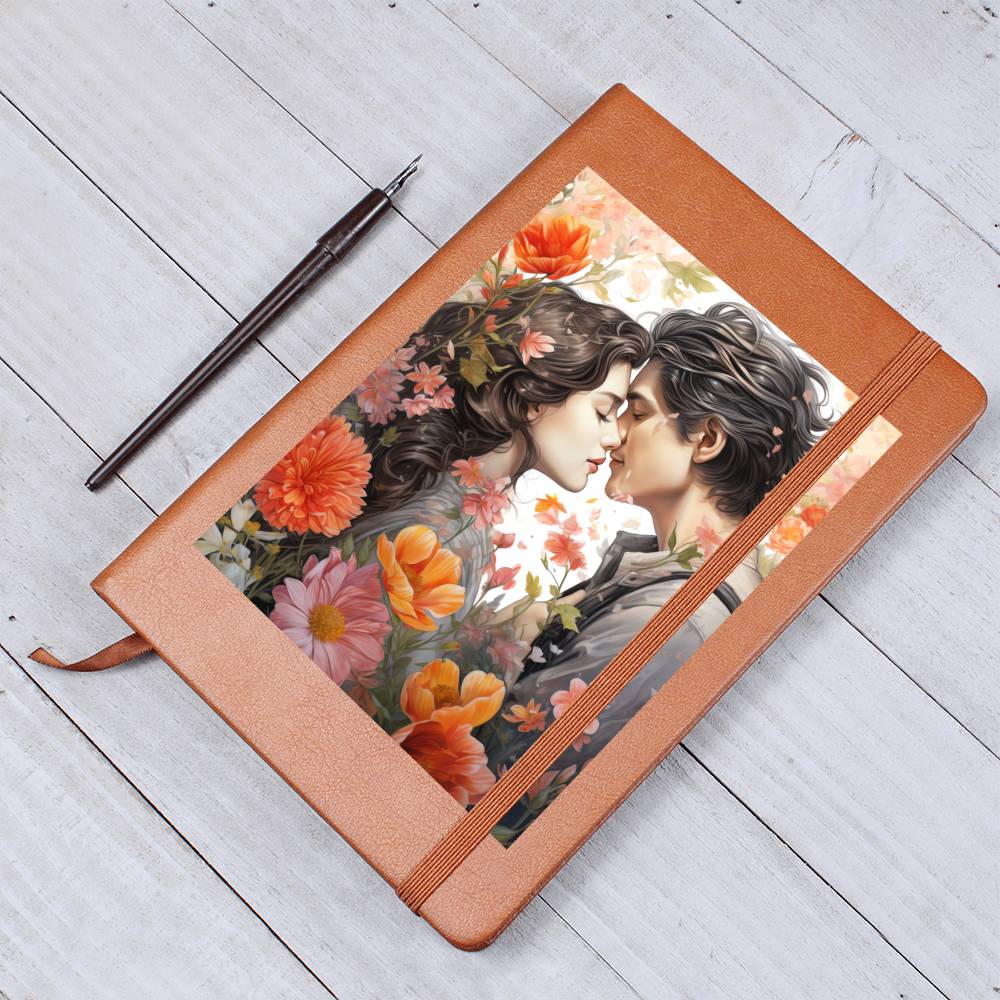Valentine's Day Art 096 - Vegan Leather Journal