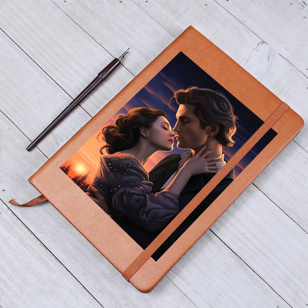 Valentine's Day Art 045 - Vegan Leather Journal
