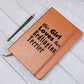 Bedlington Terrier - Vegan Leather Journal