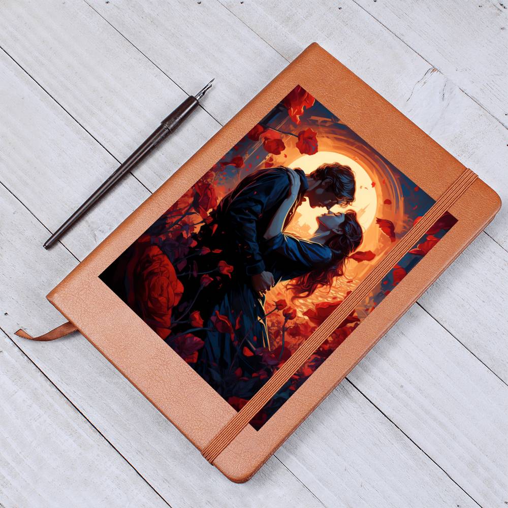 Valentine's Day Art 171 - Vegan Leather Journal