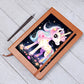 Cute Unicorn 062 - Vegan Leather Journal