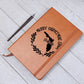 Merry Christmas From Florida - Vegan Leather Journal