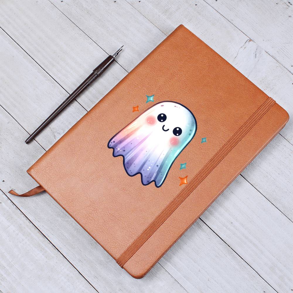 Cute Halloween Sticker 057 - Vegan Leather Journal