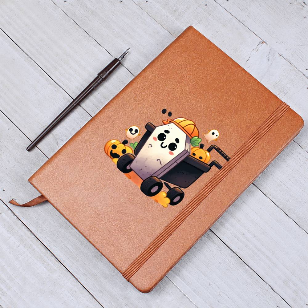 Cute Halloween Sticker 035 - Vegan Leather Journal