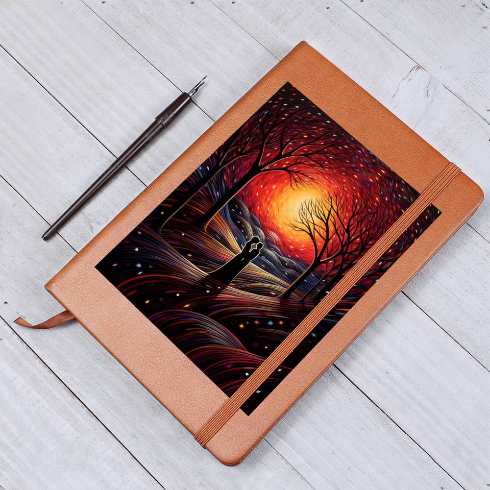 Valentine's Day Art 314 - Vegan Leather Journal