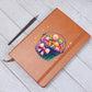 Cute Halloween Sticker 002 - Vegan Leather Journal