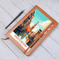 Famous Travel Destinations - Amsterdam, Netherlands - Vegan Leather Journal