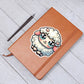 Cute Sheep sticker 164 - Vegan Leather Journal