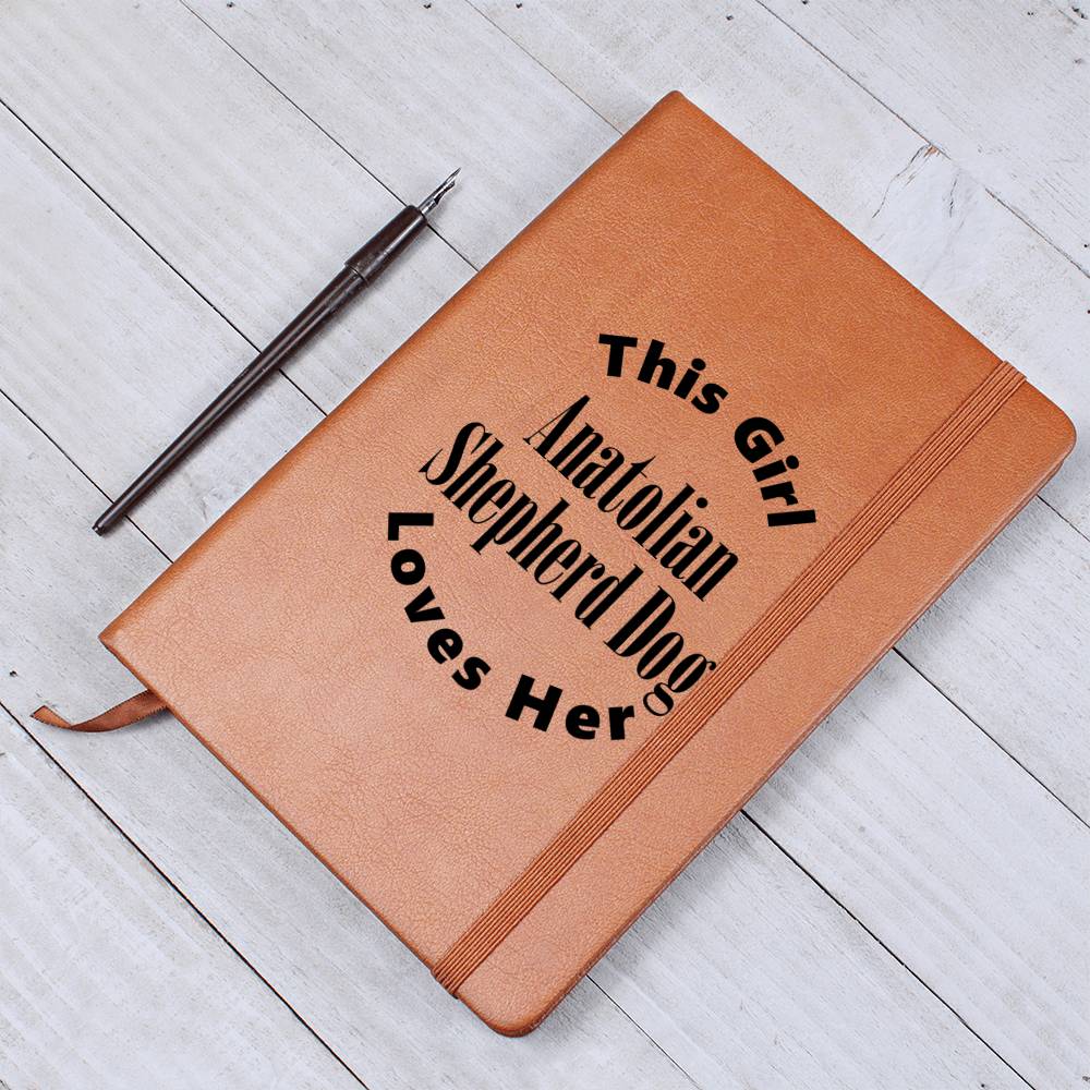 Anatolian Shepherd Dog v2 - Vegan Leather Journal