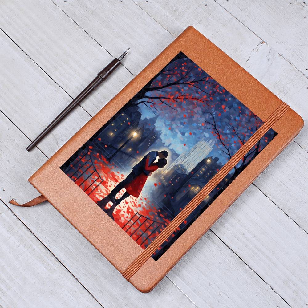 Valentine's Day Art 263 - Vegan Leather Journal