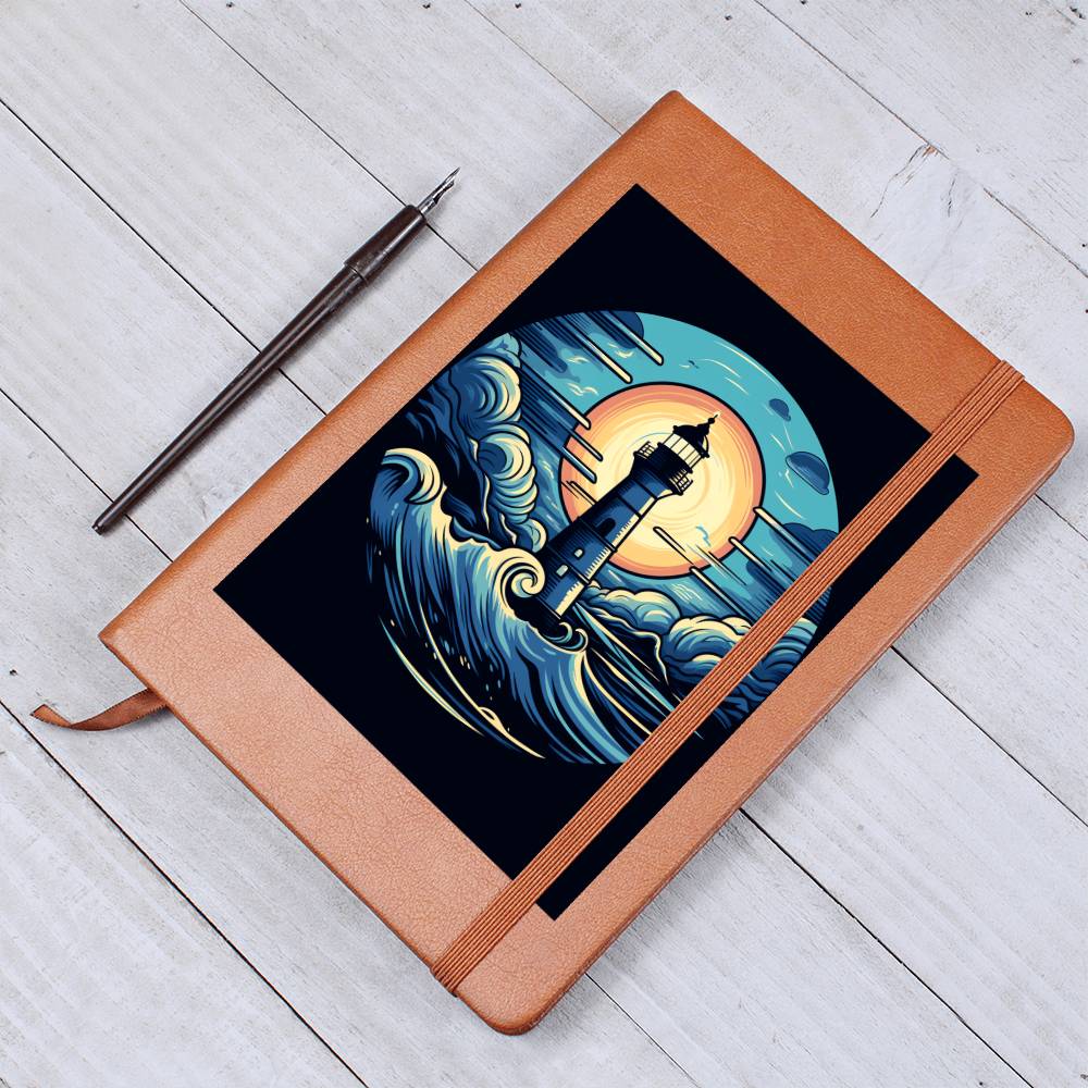 Minimalist BOHO Art 069 - Vegan Leather Journal