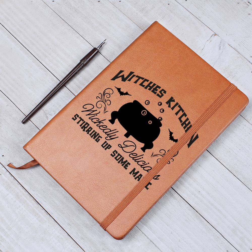 Vintage Halloween Signs 20 - Vegan Leather Journal