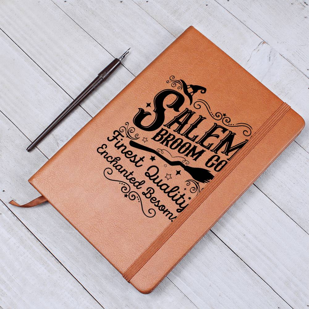 Vintage Halloween Signs 26 - Vegan Leather Journal