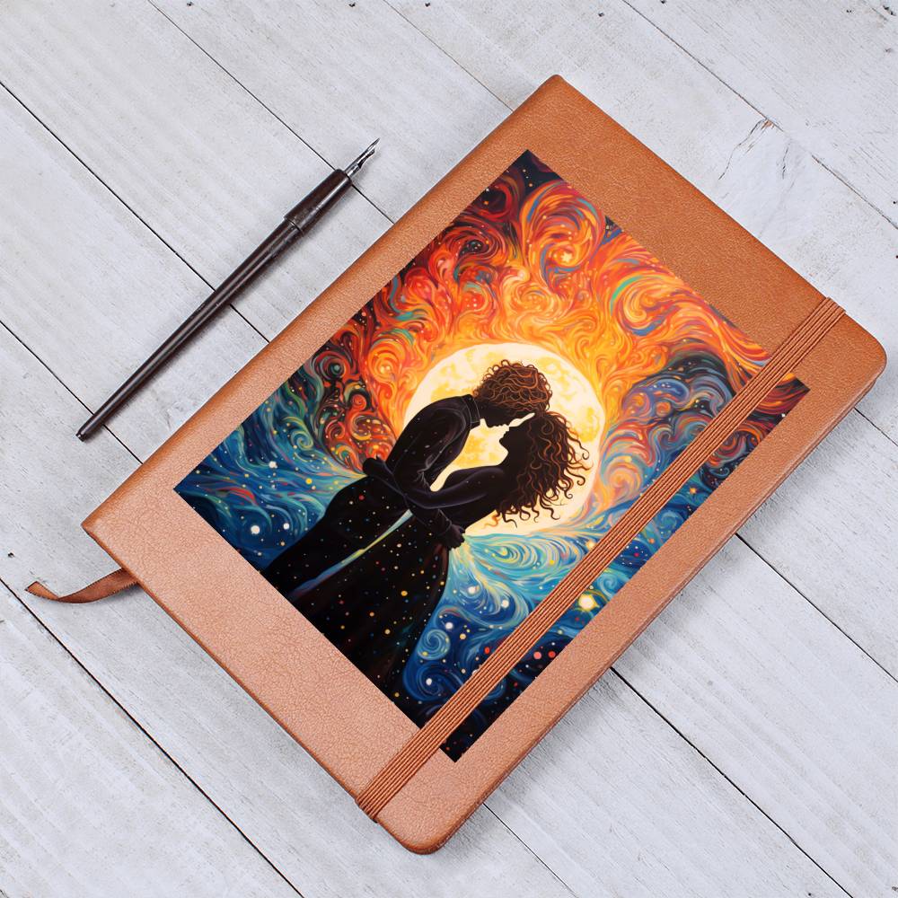 Valentine's Day Art 014 - Vegan Leather Journal