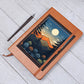 Minimalist BOHO Art 001 - Vegan Leather Journal
