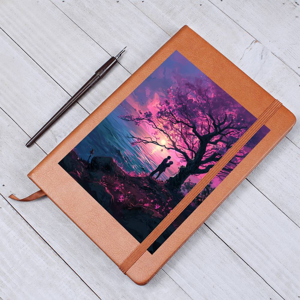 Valentine's Day Art 408 - Vegan Leather Journal