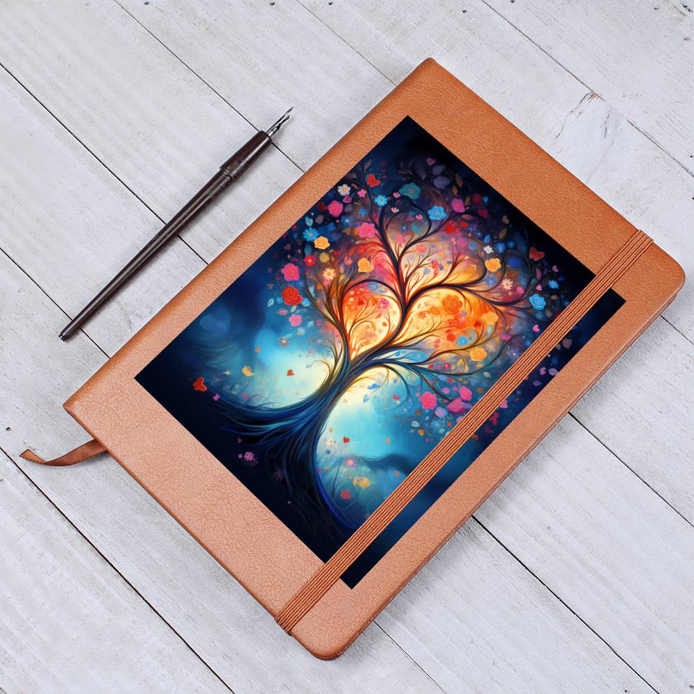 Valentine's Day Art 455 - Vegan Leather Journal