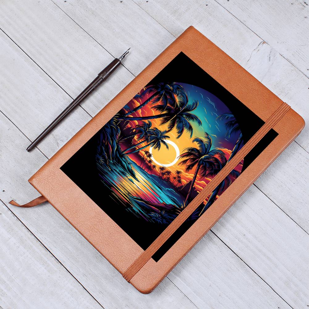 Minimalist BOHO Art 046 - Vegan Leather Journal