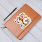 Luxury Wedding Decor Sticker 059 - Vegan Leather Journal