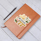 Luxury Wedding Decor Sticker 073 - Vegan Leather Journal