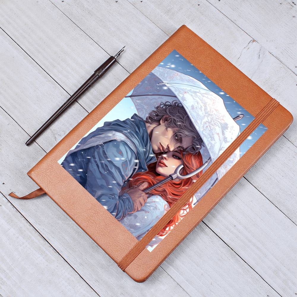 Valentine's Day Art 143 - Vegan Leather Journal