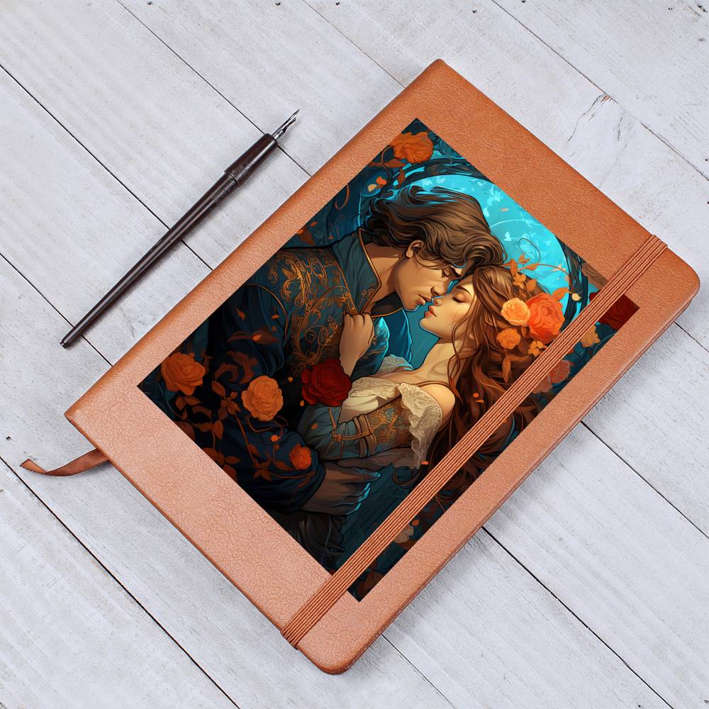 Valentine's Day Art 173 - Vegan Leather Journal