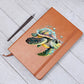 Cute Sea Turtle 004 - Vegan Leather Journal