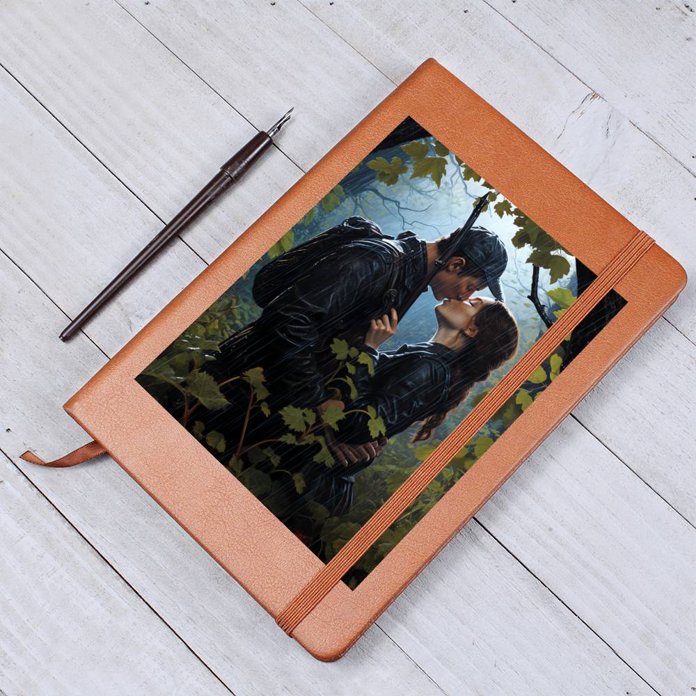 Valentine's Day Art 134 - Vegan Leather Journal