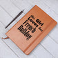 French Bulldog - Vegan Leather Journal
